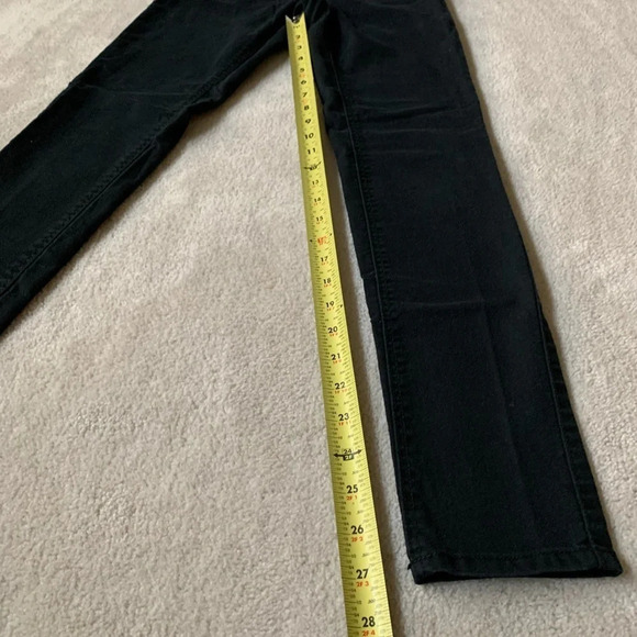 H&M Black skinny Stretch jeans size 4 LIKE NEW - Picture 4 of 10